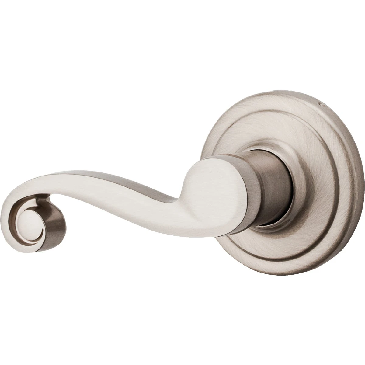 Signature Satin Nickel Finish Right Hand Lido Dummy Lever Door Handle