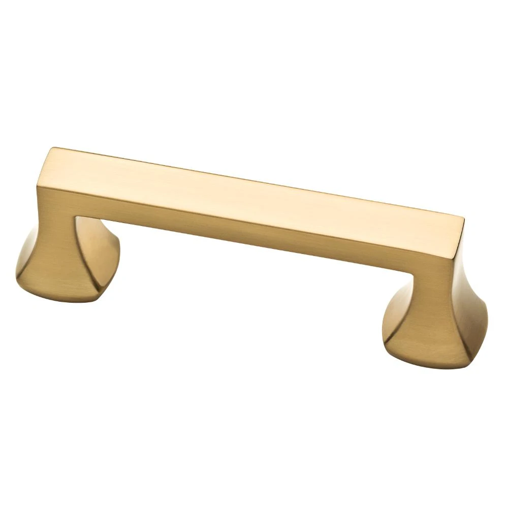 Mandara 3-inch Soft Champagne Bronze Cabinet Pull, Model P27940c-cz-cp