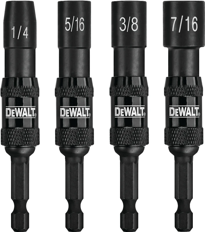 Impact Ready 4-piece Pivoting Magnetic Nutdriver Set - Model Dwpvtdrv