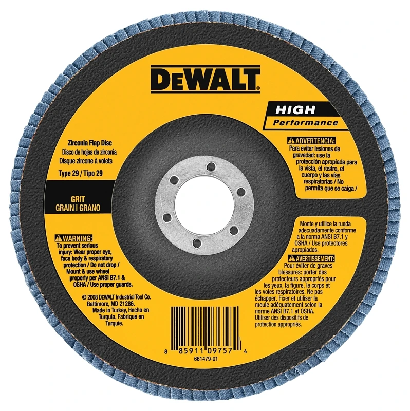 6 Inch Type 29 Aluminum Oxide Flap Disc for Grinding and Finishing