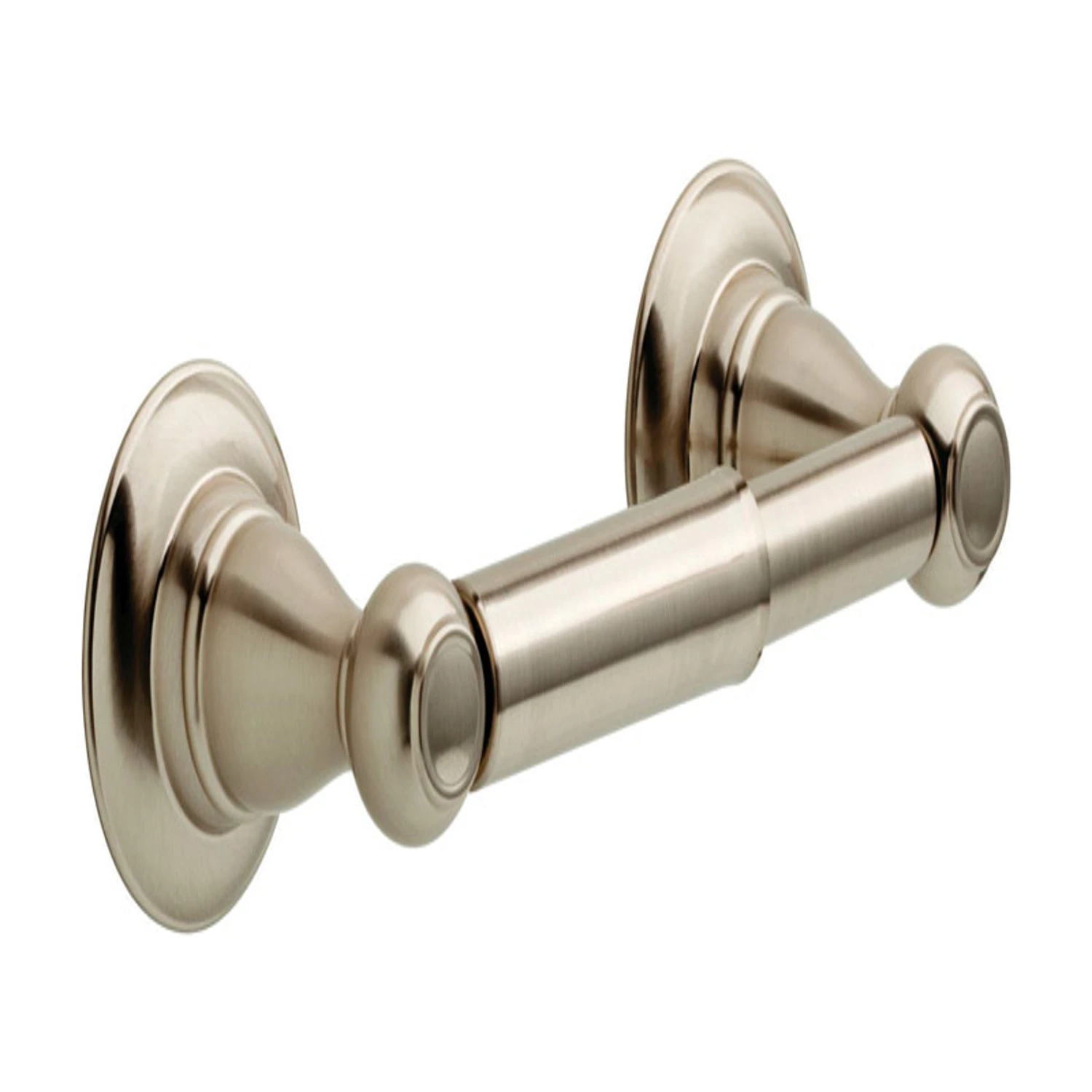 Porter Brushed Nickel Double Post Toilet Paper Holder, Model 78450-bn1