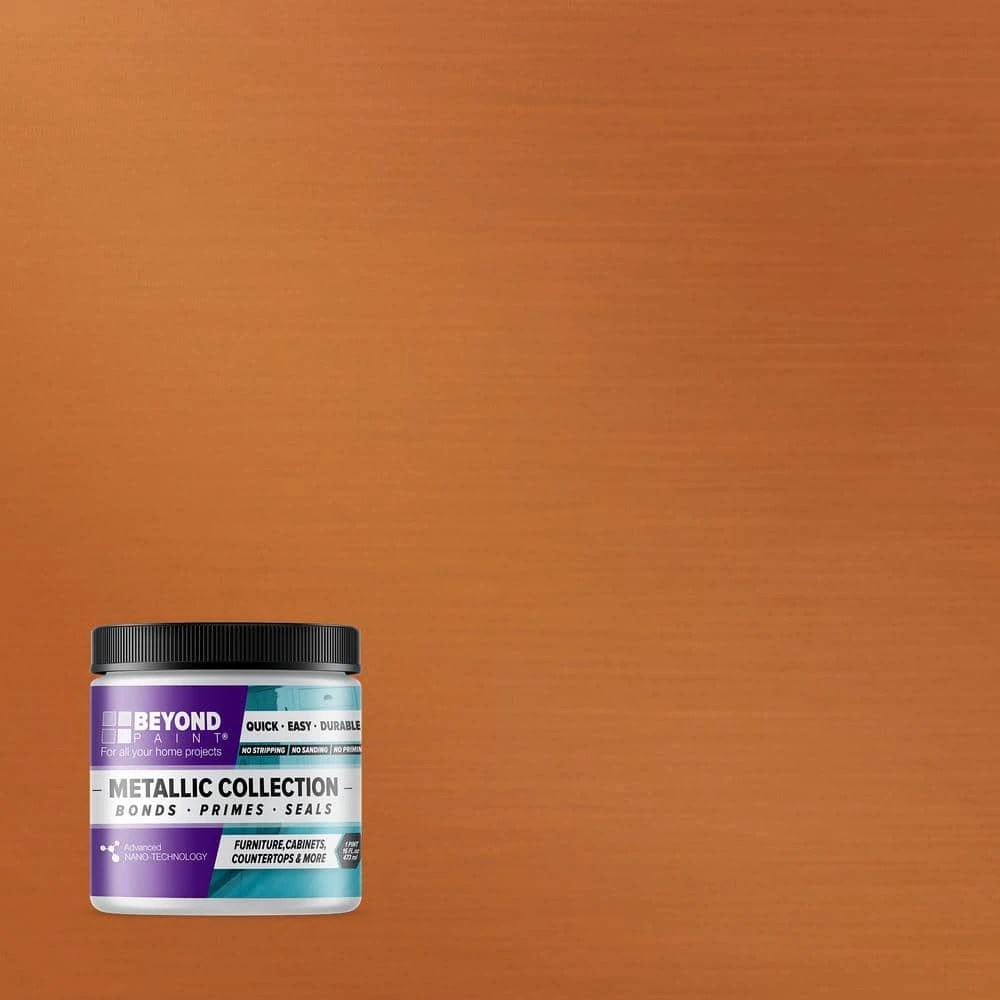 1 Pint Bronze Metallic Collection All-in-one Multi-surface Refinishing Paint
