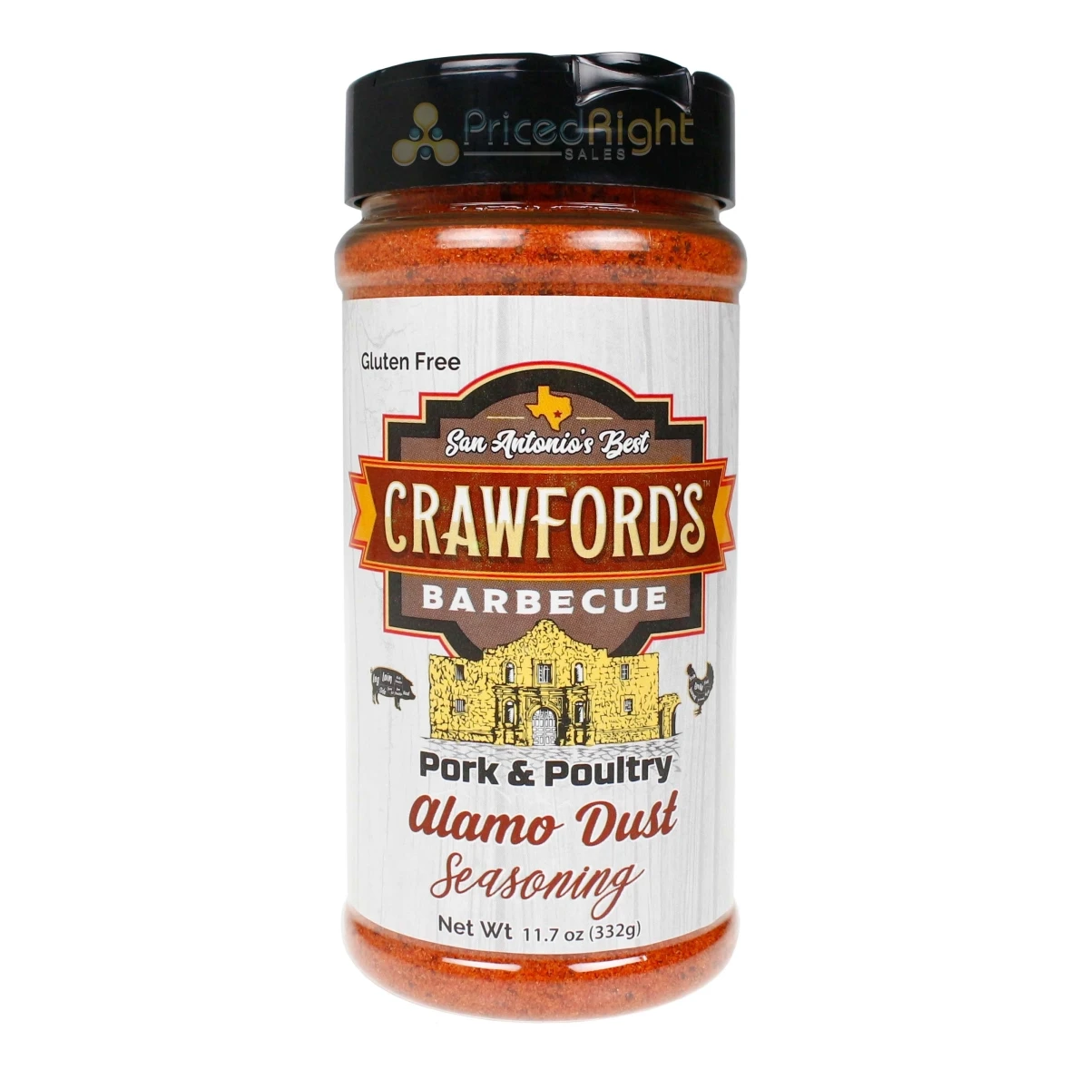 Alamo Dust Seasoning Rub, 11.7 oz.