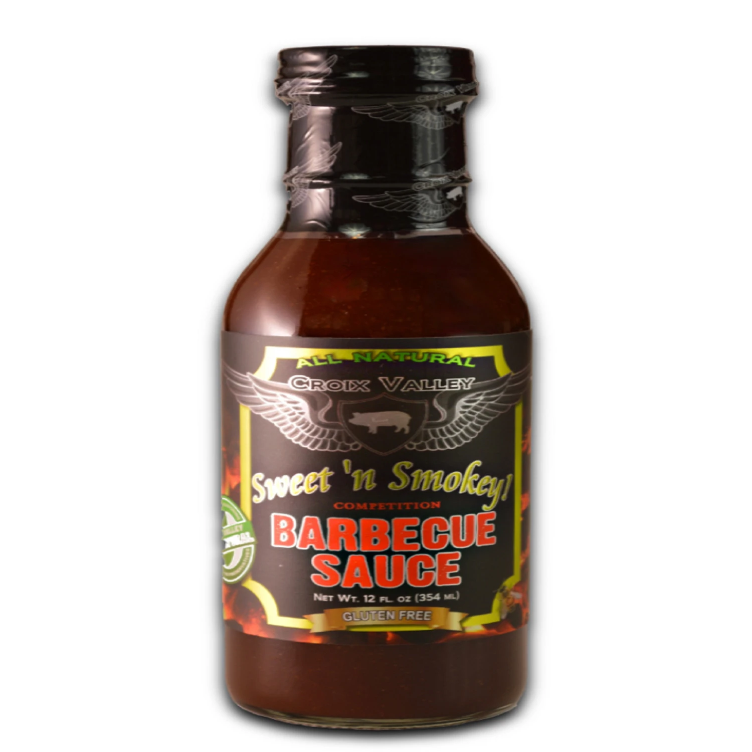 Sweet and Smokey Competition Barbecue Sauce, 12 Ounce Bottle