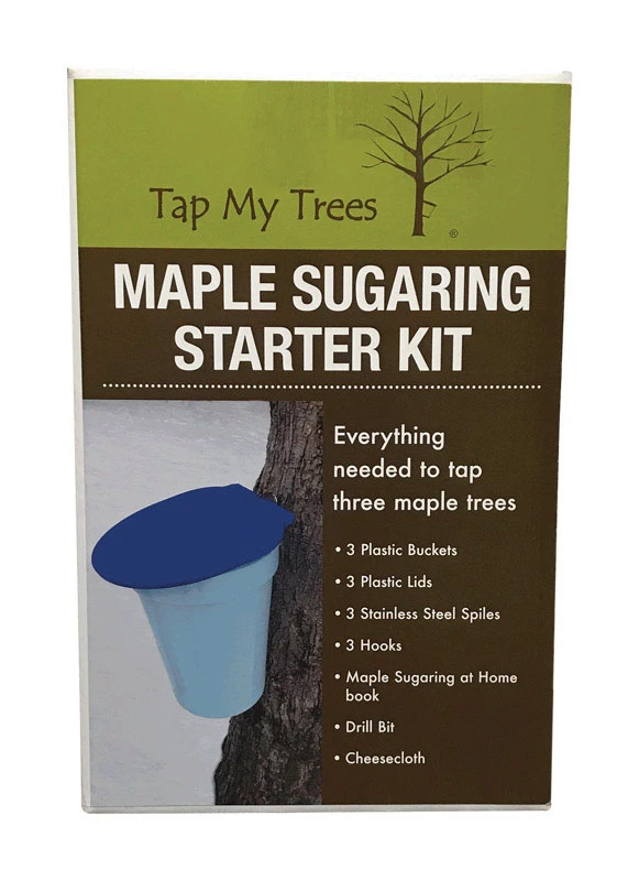 Maple Sugaring Aluminum & Stainless Steel Starter Kit With Book And Drill Bit