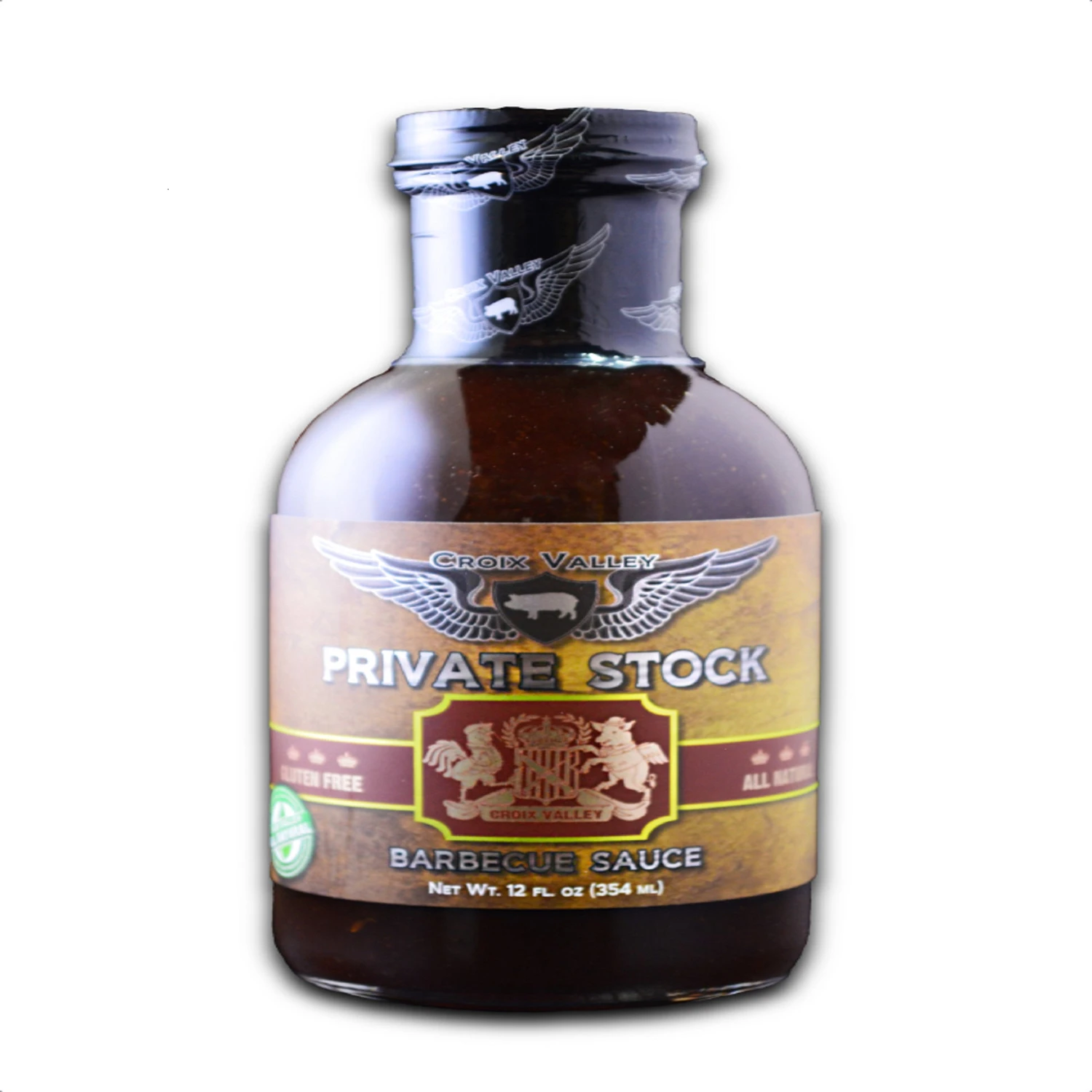 Private Stock Barbecue Sauce Bottle, 12 Ounce