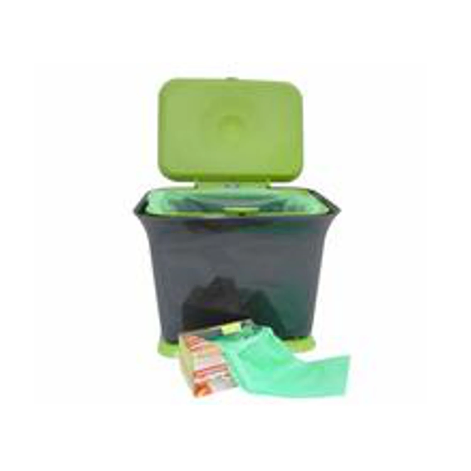 Fresh Air Kitchen Compost Collector in Green Slate, 1.5 Gallon Capacity
