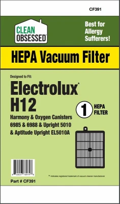 Electrolux Vacuum Cleaner Filter, HF-12 HEPA, 1-Pk.