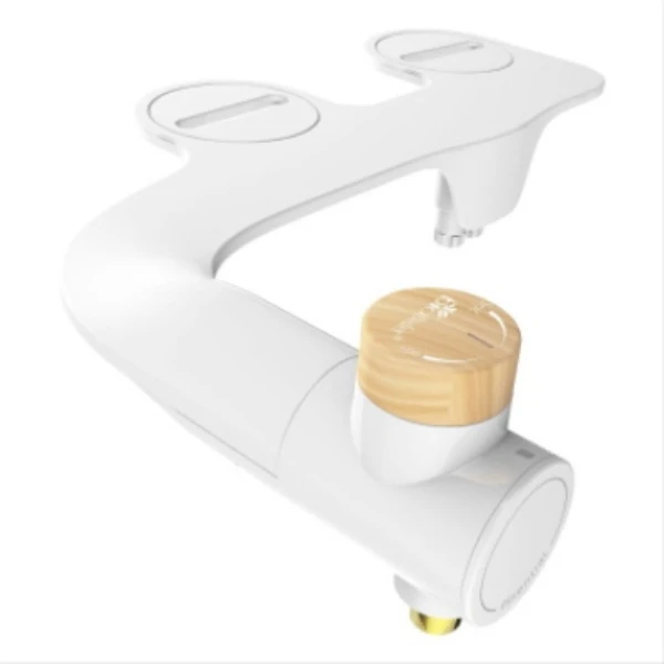 Bio Bidet Essential Toilet Seat Attachment With Dual Nozzle And Adjustable Water Pressure