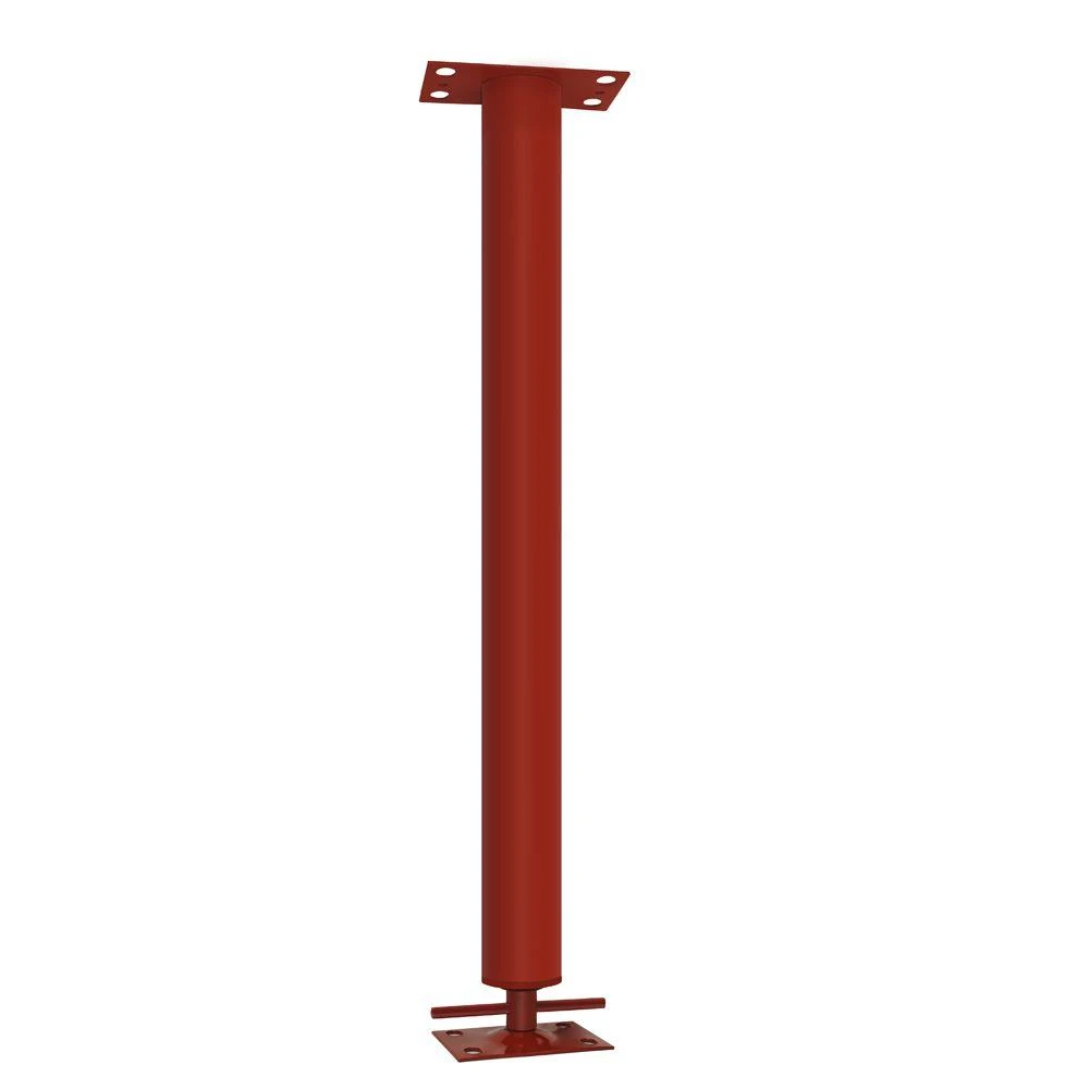 Akron Adjustable Steel Mono Post 7 Ft. 3 In. To 7 Ft. 7 In. 12,100 Lb. Capacity