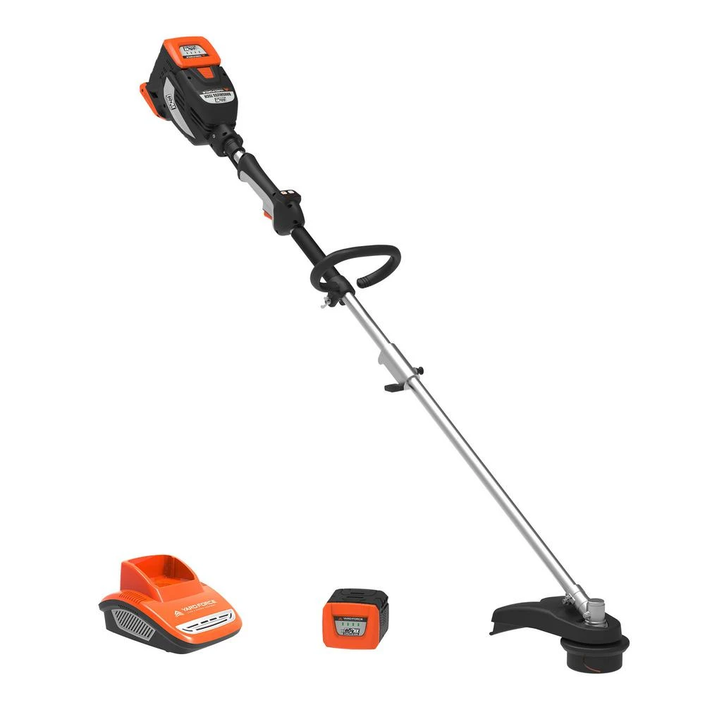 60-Volt Cordless String Line Trimmer with 3-Speed Brushless Motor and 16-Inch Cutting Swath