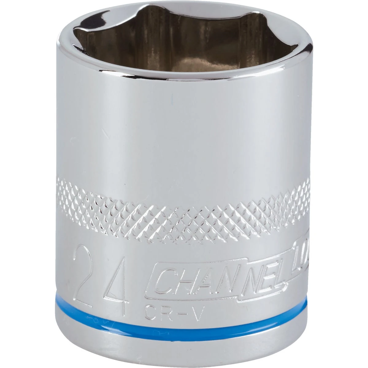 1/2 In. Drive 24 Mm 6-point Shallow Metric Socket