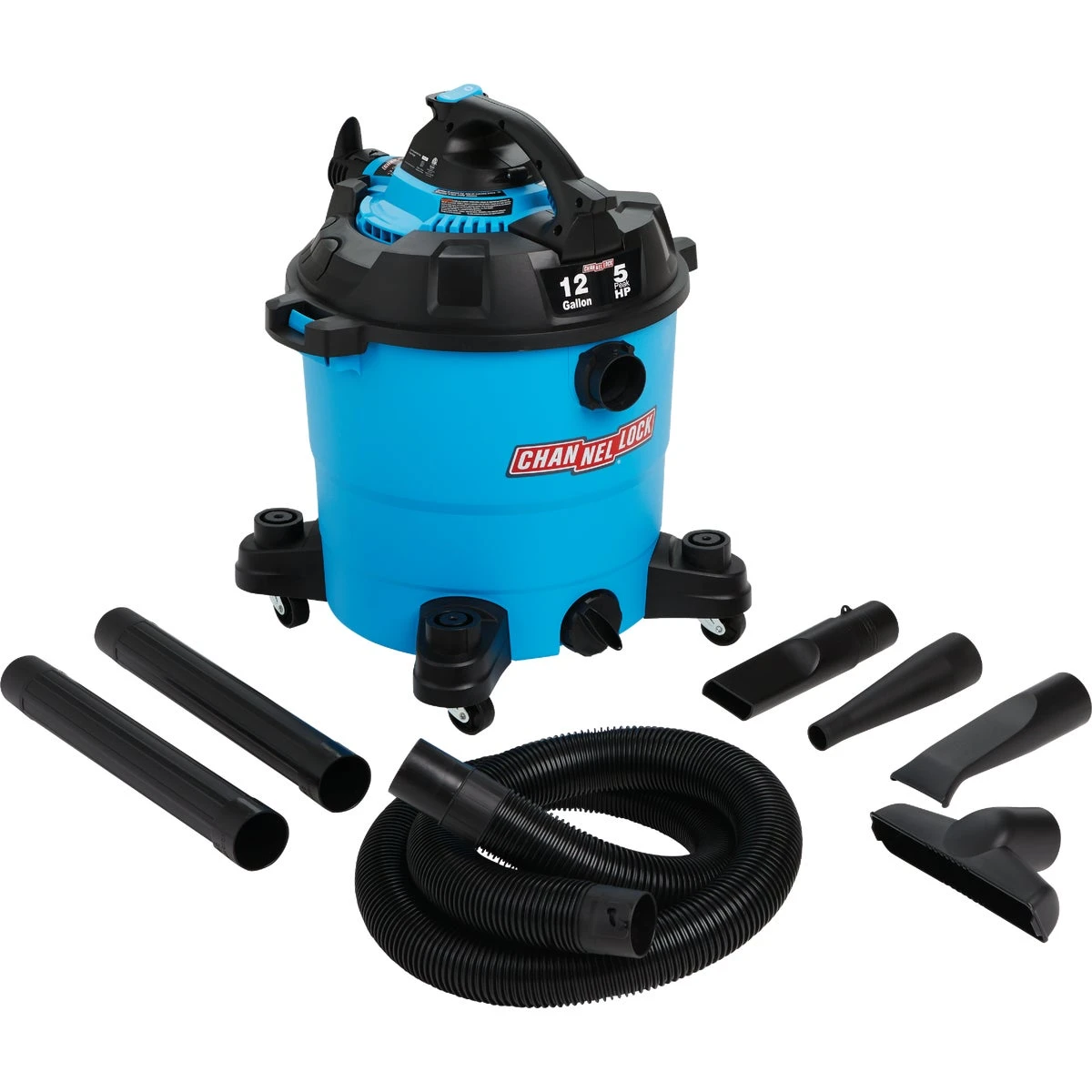 12 Gallon 5.0 Peak Hp Wet/dry Vacuum With Detachable Blower