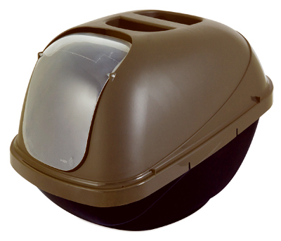 Jumbo Hooded Litter Box With Removable Privacy Door, 24" X 19.6" X 20.9"