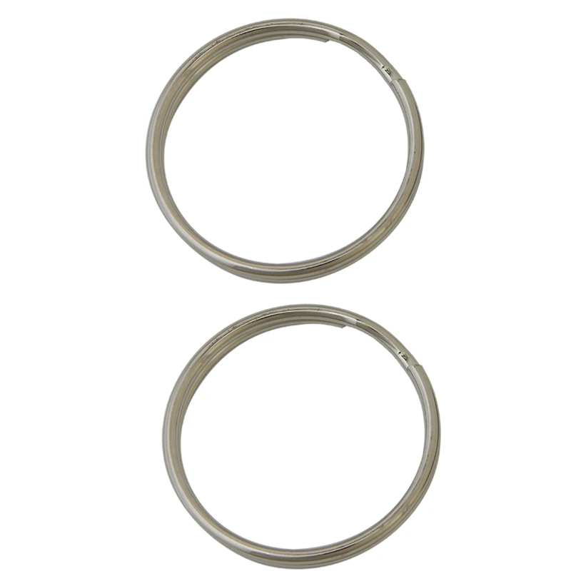 Split Key Ring, 1-1/8-In., 2-Pk.