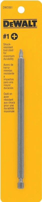 Phillips #1 6 In. 1/4 In. Power Screwdriver Bit Dw2061