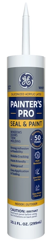 Painters Pro Sealant, White, 10 Oz. Cartridge For Indoor/outdoor Use