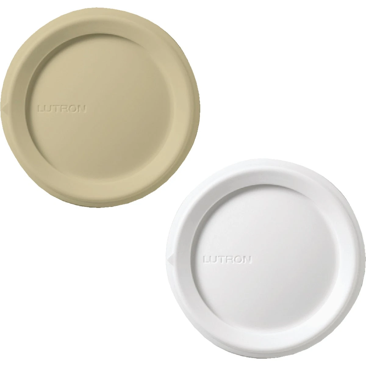 2-Pack Rotary Dimmer Replacement Knobs, White & Ivory