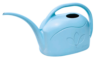 1 Gallon Sky Blue Plastic Watering Can For Indoor Use