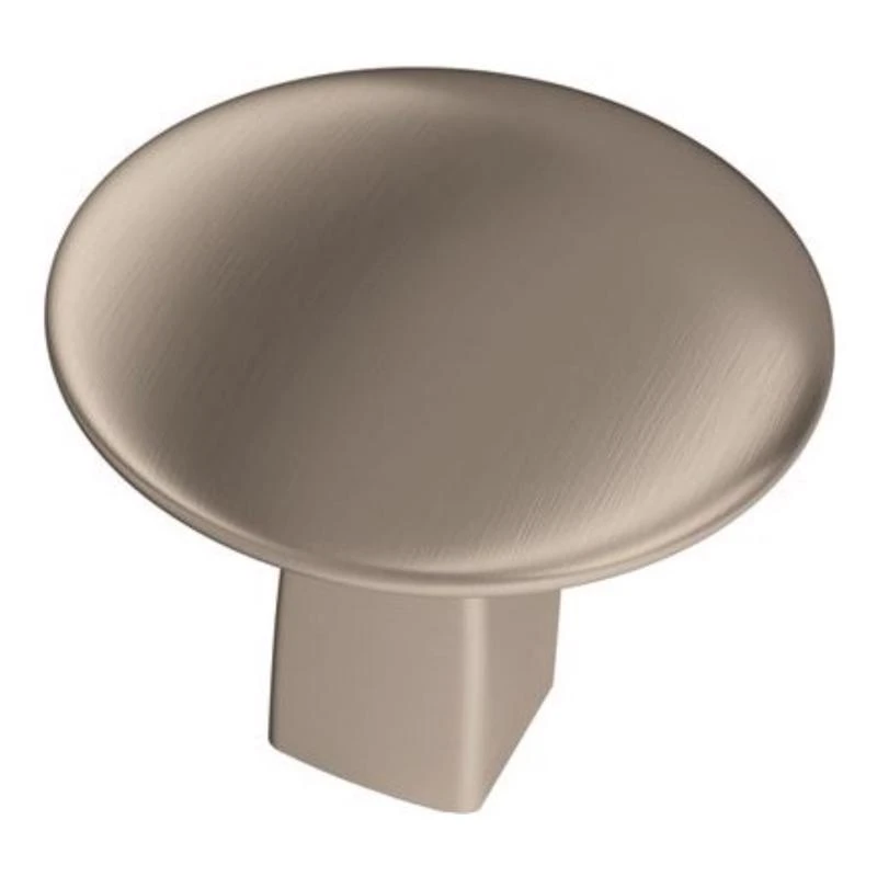 Riva Cabinet Knob, Satin Nickel, 1-1/4 In.