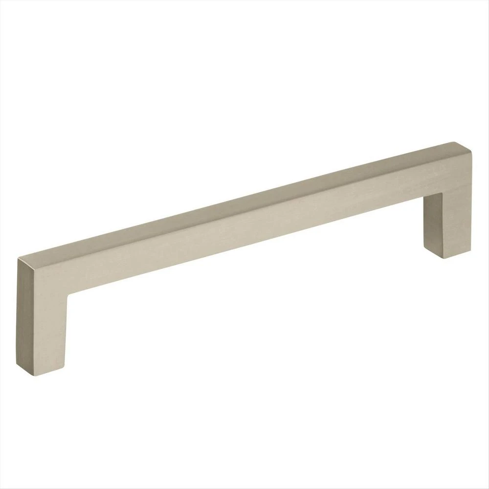 Monument Satin Nickel Cabinet Pull, 5 and 1 Sixteenth Inches Length