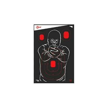 Bad Guy Shooting Target, 12 x 18 In., 5-Pk.