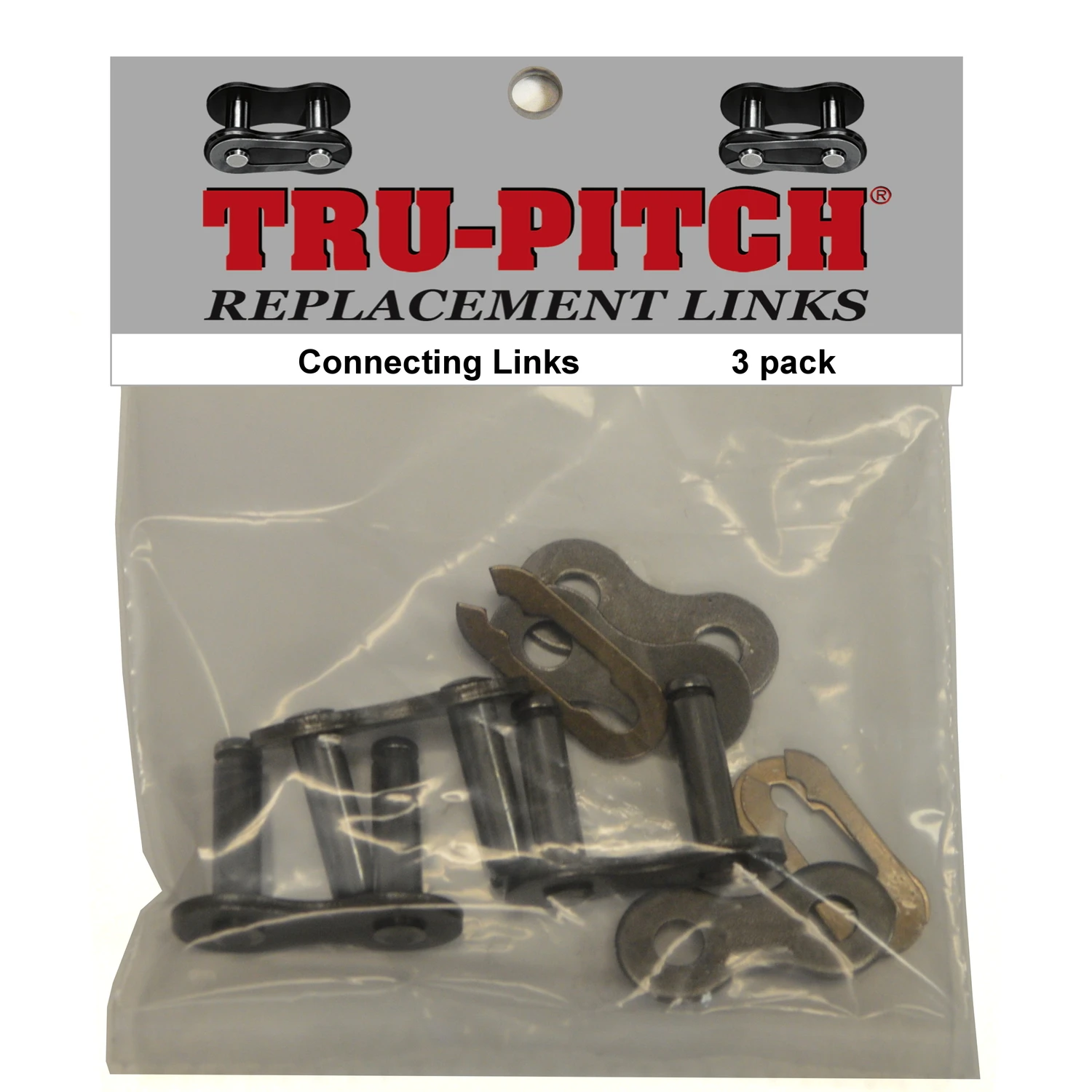 Connecting Link, #60, 3-Pk.