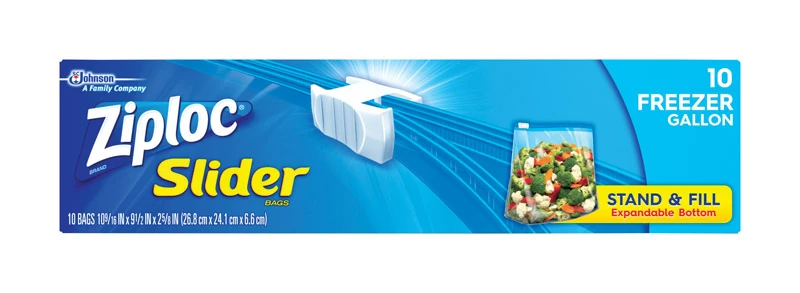 Slider Freezer Bags, 1 Gallon, 13-Ct.