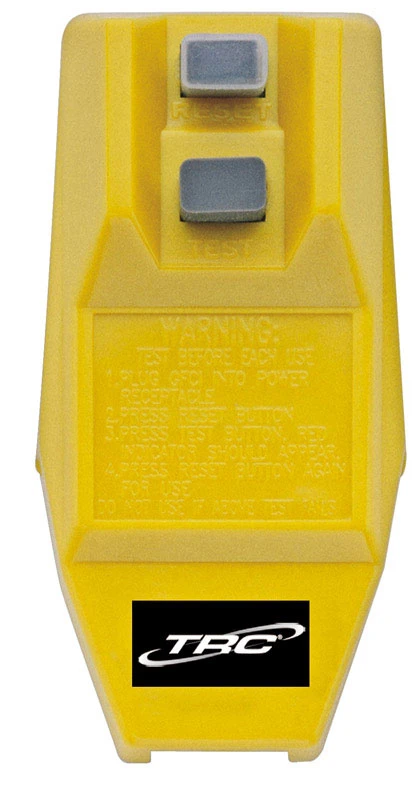 Trc Commercial Light Industrial Residential Thermoplastic Gfci Plug 5-15p 12-18 Awg