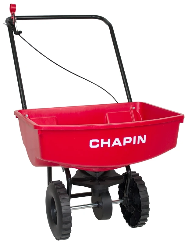 Surespread 65 Lb. Residential Broadcast Push Spreader With Adjustable Gate