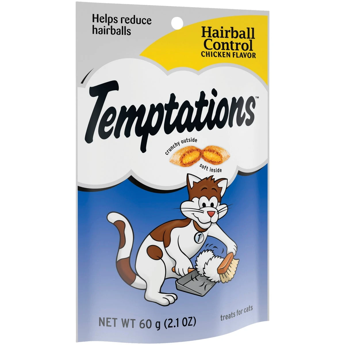 Hairball Control Chicken Cat Treats 2.1 Oz. - Nutritious & Delicious