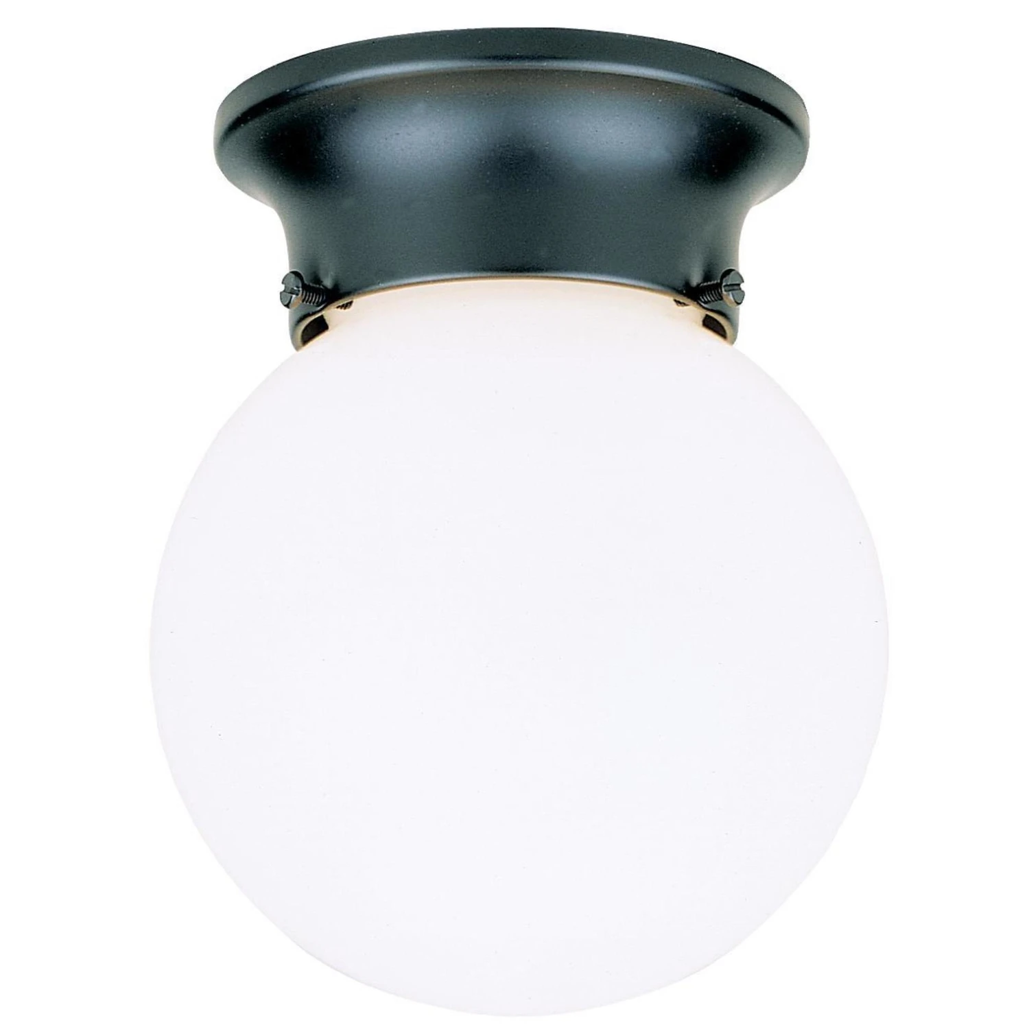 60-Watt Black Porch Light Fixture