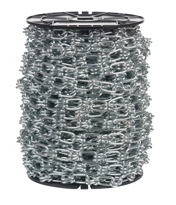 No. 3/0 Lock Link Carbon Steel Chain 5/32 In. Diameter 125 Ft Length