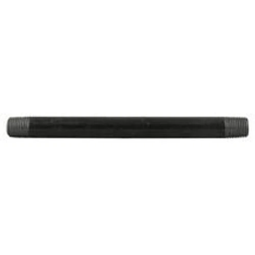 1-1/2 X 4-1/2 In. Schedule 40 Black Steel Pipe Nipple For Gas And Air Applications