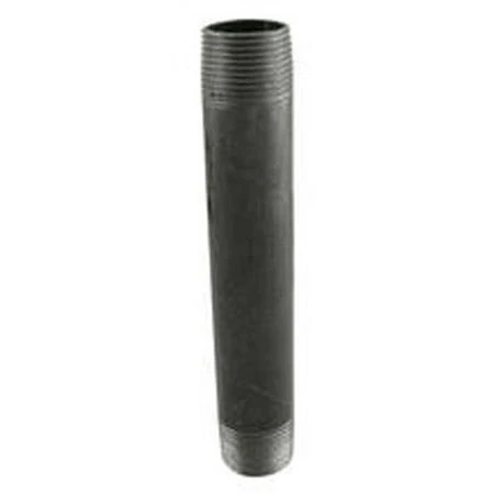 2 X 3-1/2 In. Schedule 40 Black Steel Pipe Nipple For Gas And Air Applications
