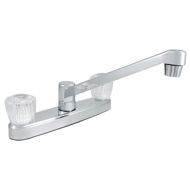 Exquisite Two Handle Chrome Kitchen Faucet, Model 012 3105cp-cg