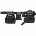 Carpenter Tool Rig With Adjustable Pouches And Padded Belt - Model L-699-p-3
