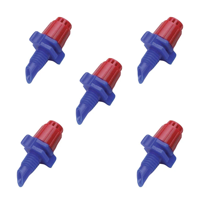 Micro Spray Jet, Full-Circle Pattern, 12 Stream, with 10-32 Threaded Inlet, 10-Pack