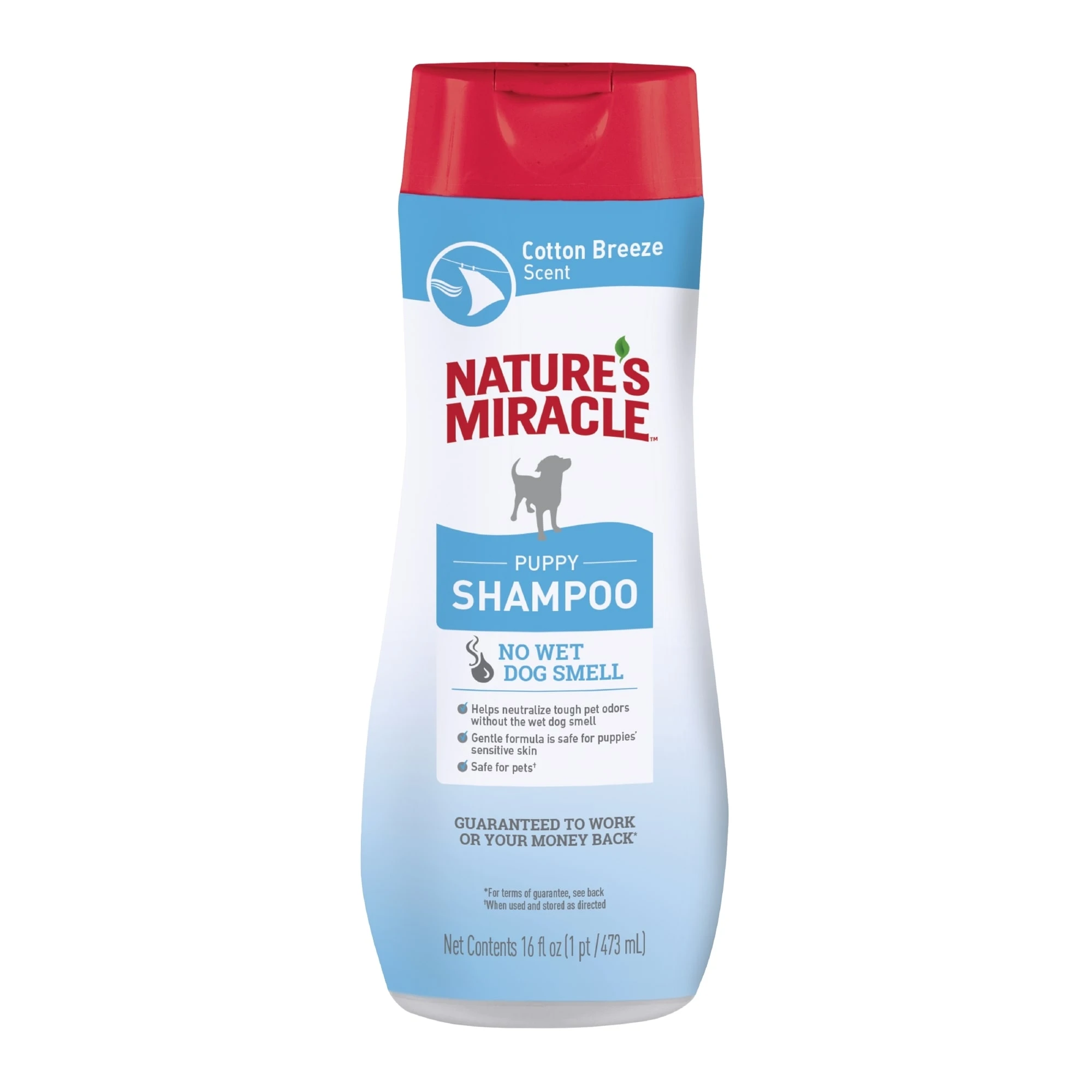 Puppy Shampoo, 16 Ounces, Cotton Breeze Scent, Gentle Formula