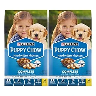 Complete Dry Dog Food With Real Chicken & Rice, 4 Lbs.