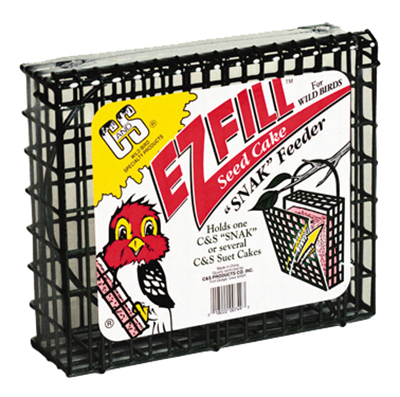 EZ Fill Seed Cake Snack Bird Feeder Holds 56 Ounces of Suet