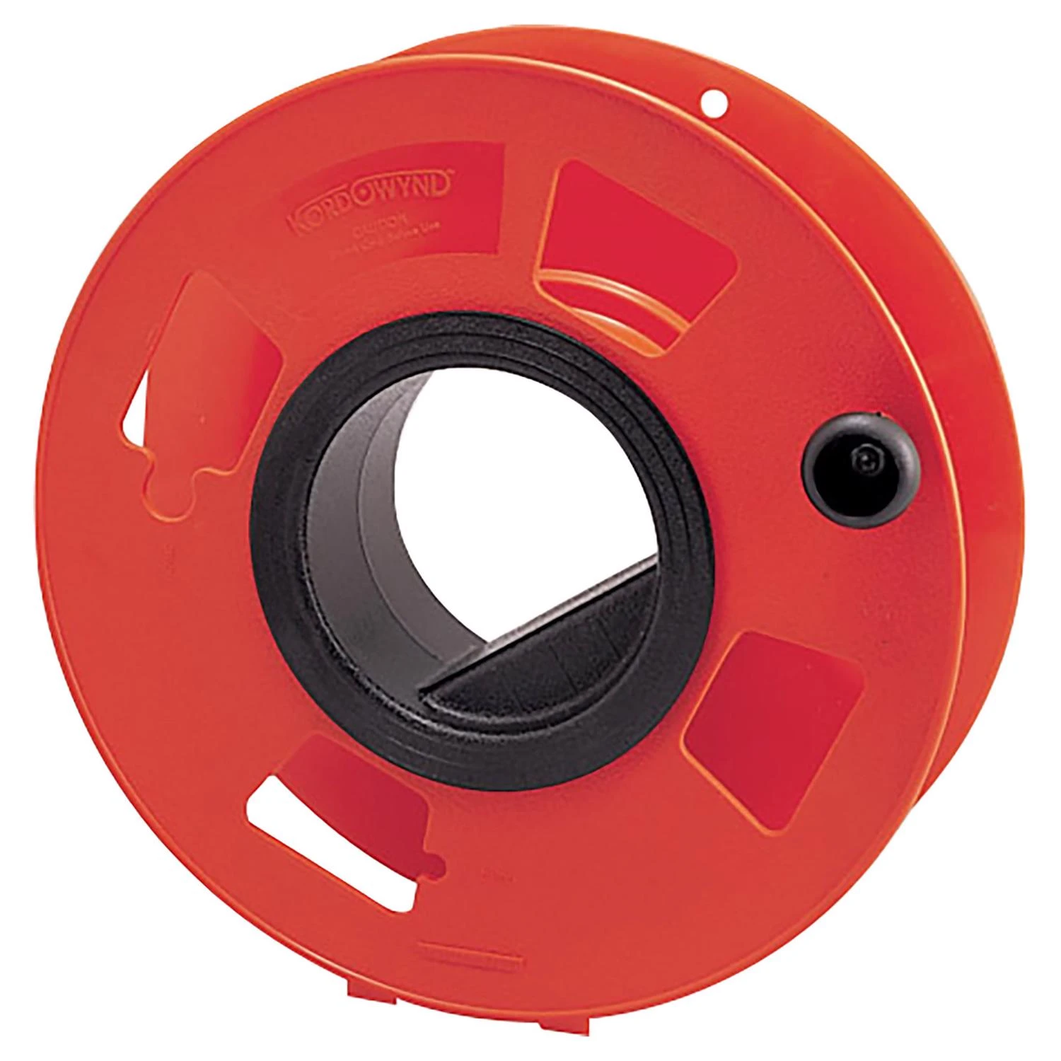 100 Ft. L Heavy Duty Plastic Cord Reel With Center Spin Handle