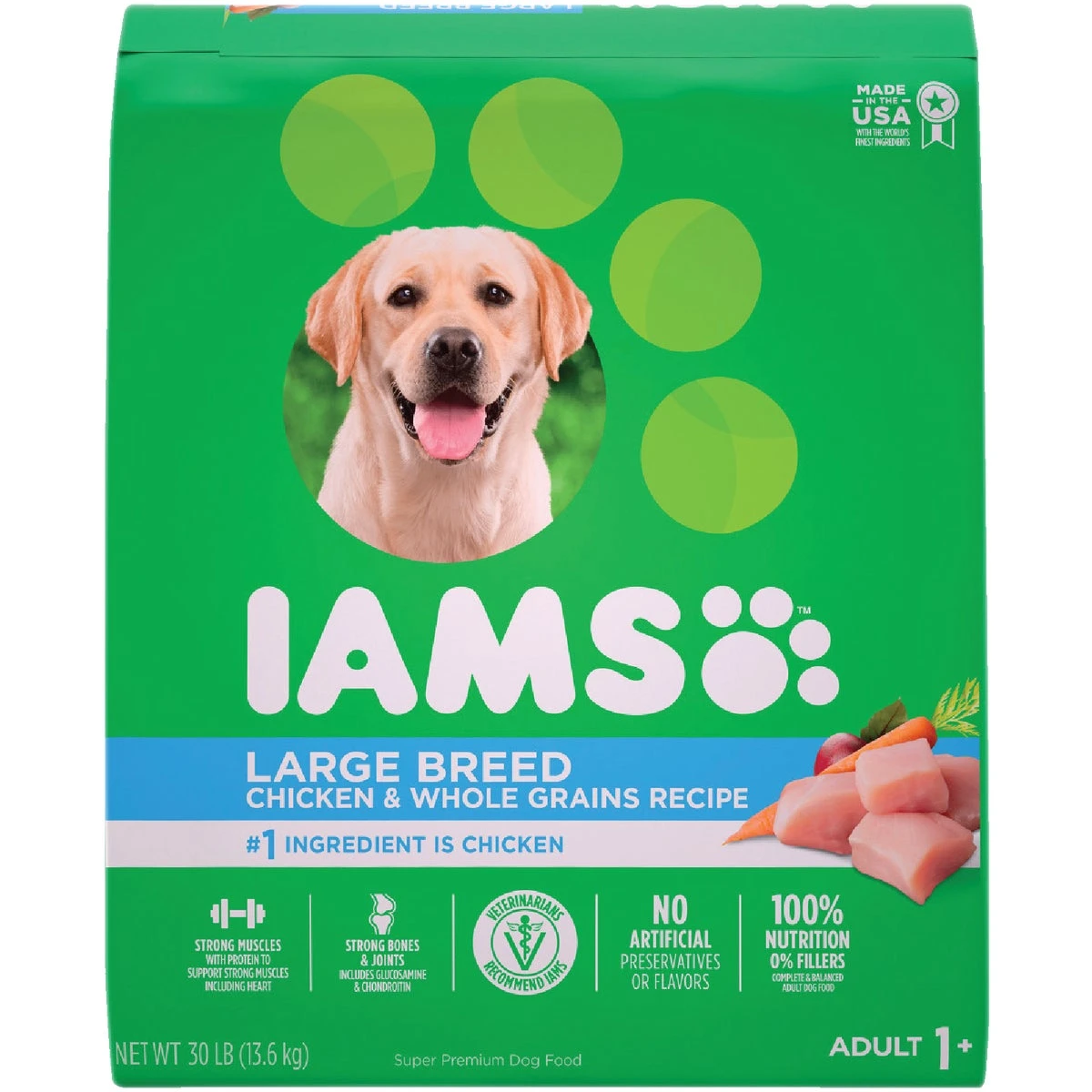 ProActive Health Dry Dog Food for Large Breed Dogs, 30 Pounds Bag