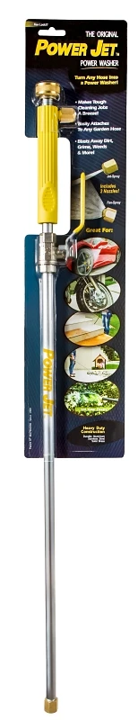 Power Jet High-Pressure Power Washer Hose Nozzle for Garden and Outdoor Cleaning