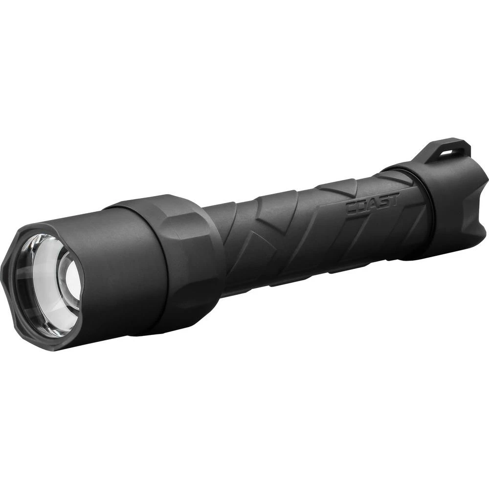 LED Polysteel Flashlight with Twist Focus, Powered by 9 AA Batteries, 1000 Lumens Brightness