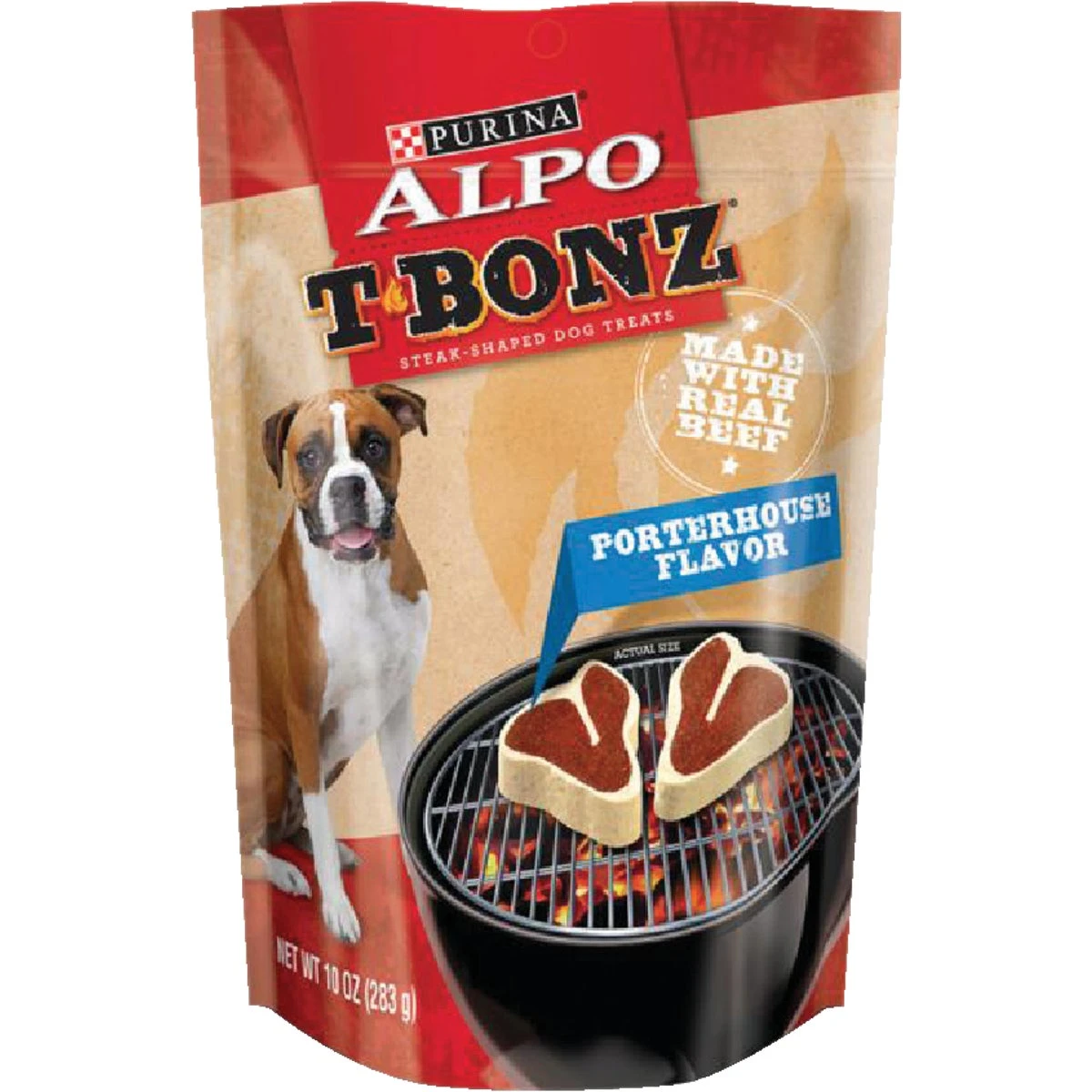 Porterhouse Dog Treats, 10 Ounce Resealable Pouch