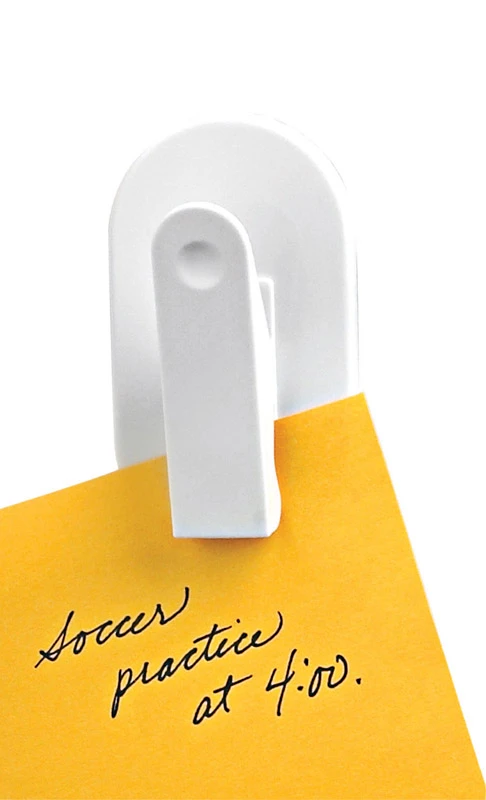 Spectrum White Magnetic Clip 2-pack, 2.75 In. H X 1.5 In. W X 1 In. D