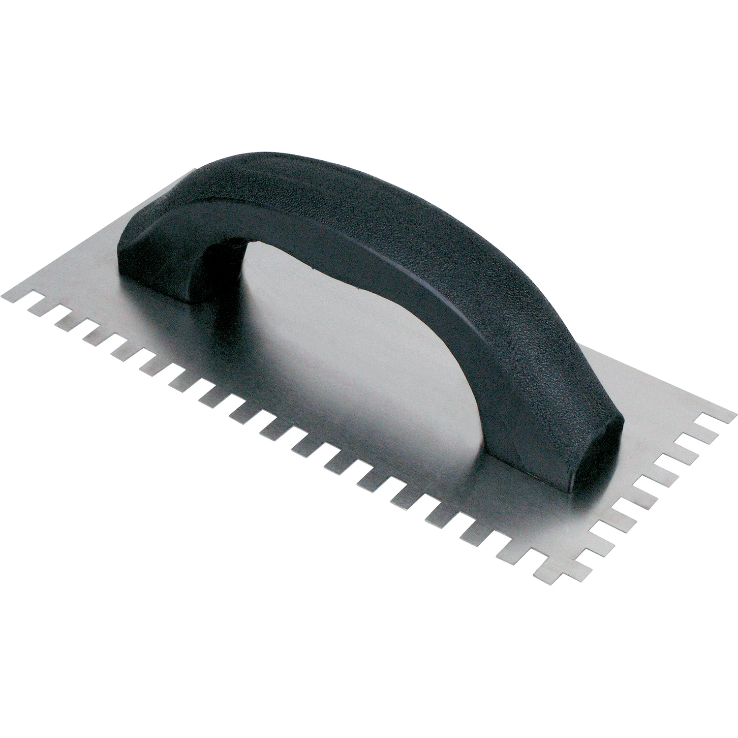 QEP 9 in. W X 4 in. L Steel V Notched Trowel QEP 9 in. W X 4 in. L Steel V Notched Trowel