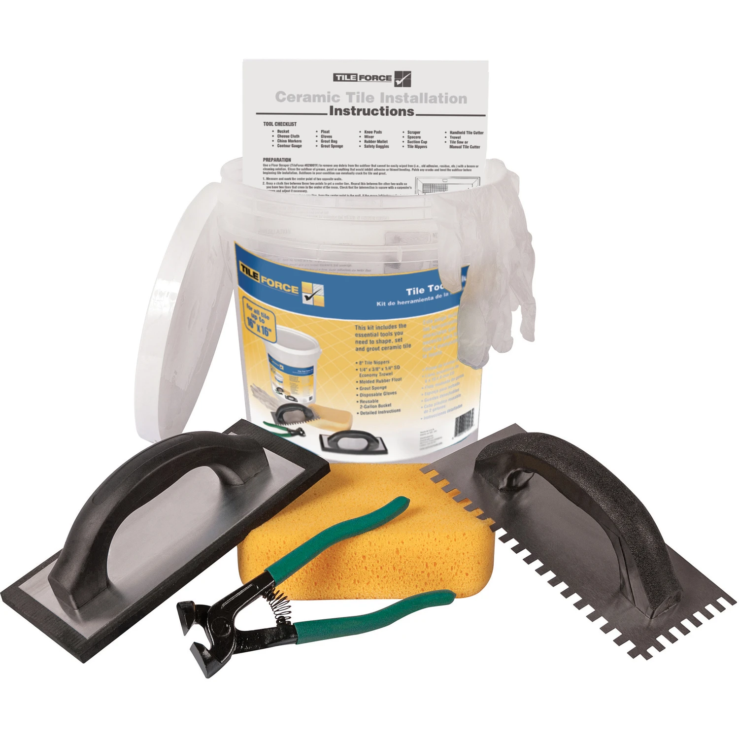 6-Pc. Ceramic Floor Tile Installation Kit