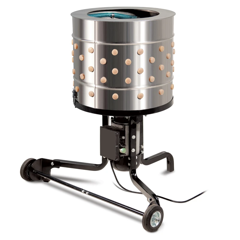 1.5-hp Electric Chicken Plucker With Stainless Steel Tub